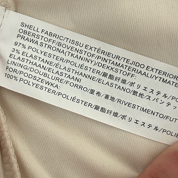 Moon River Cream Smocked Puff-Sleeve Tiered Maxi Dress - Picture 13 of 14